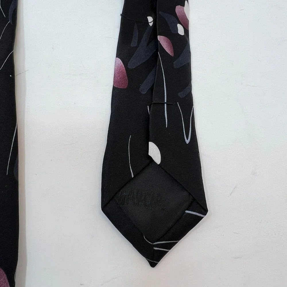 J Garcia Silk Big Bird Limited Edition Men's Tie Abstract Lightweight Mulitcolor